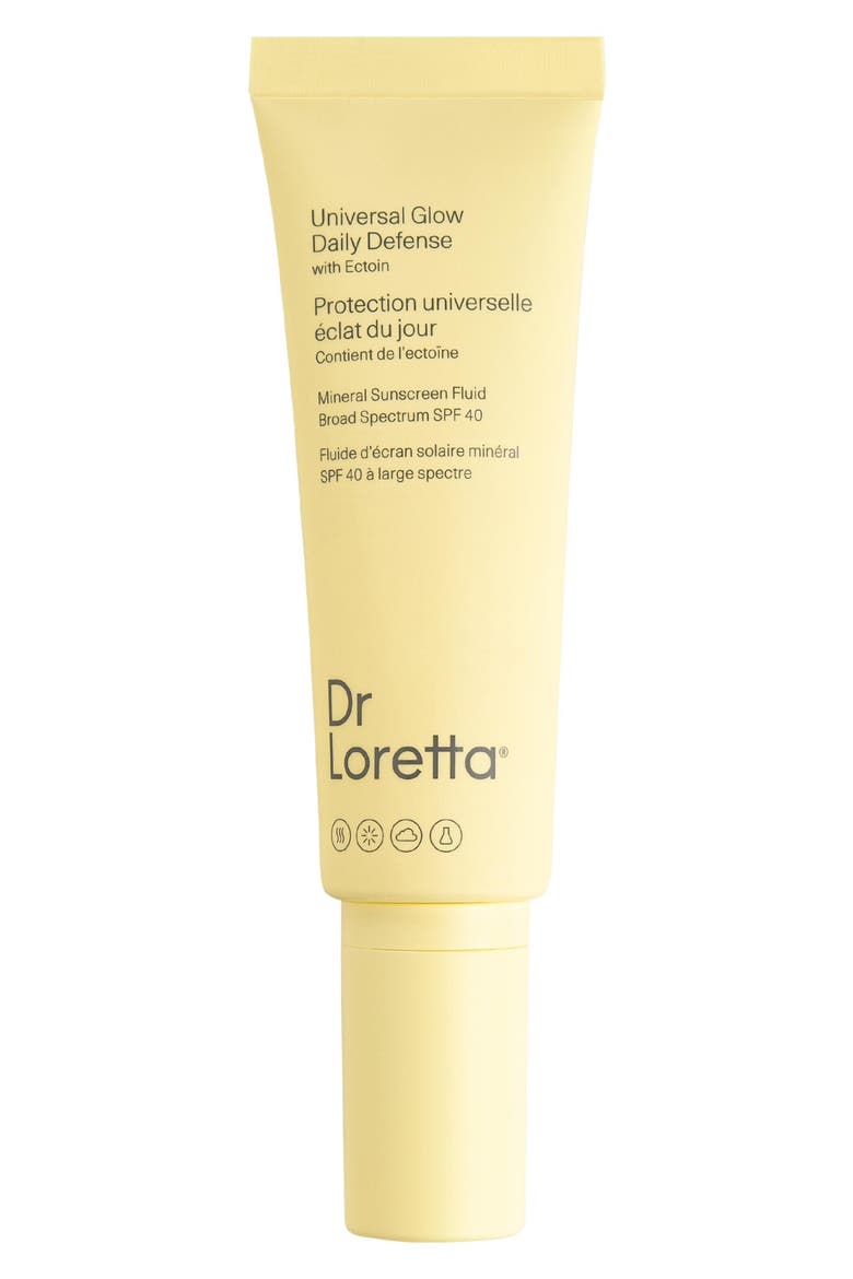 Universal Glow Daily Defense Mineral Sunscreen Fluid SPF 40, Main, color, NO COLOR