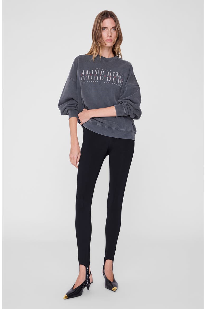 Miles Sweatshirt Sport Club, Main, color, Washed Black