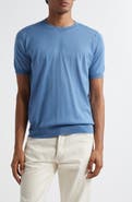 John Smedley Hilcote Merino Wool & Sea Island Cotton Gauze T-Shirt
