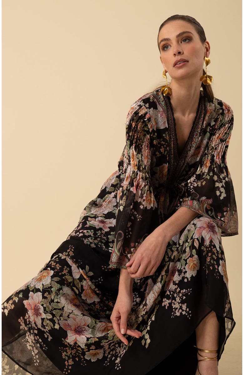 Hale Bob Alanna Chiffon Maxi Dress, Alternate, color, 