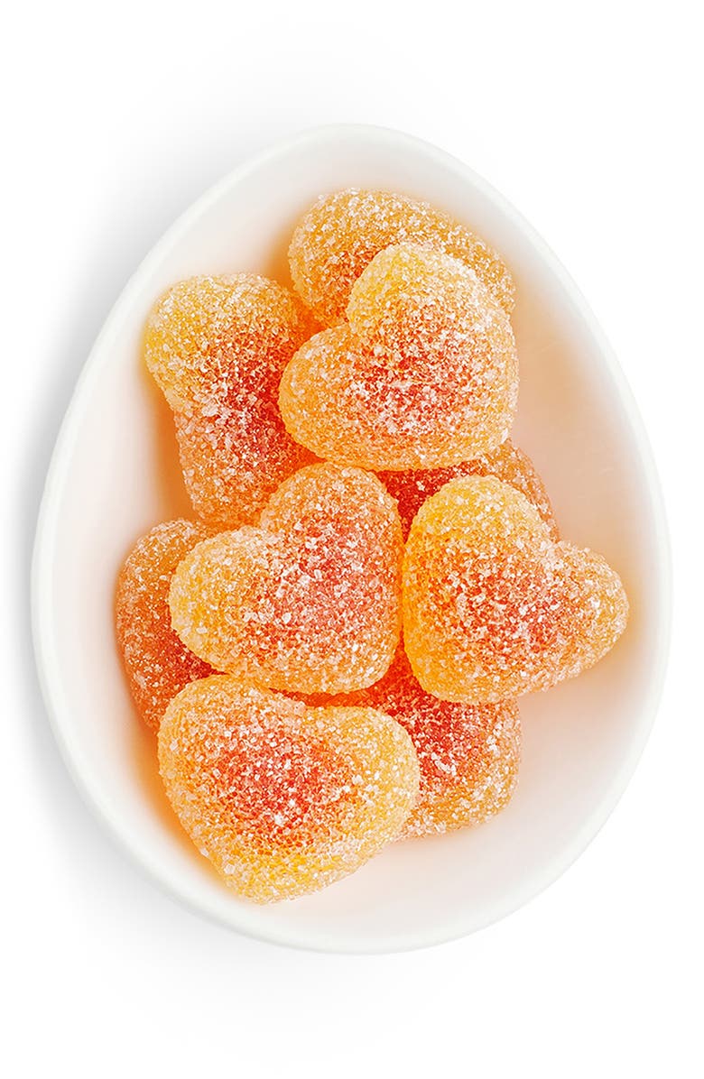 sugarfina Peach Bellini Gummy Candy Cube, Alternate, color, 