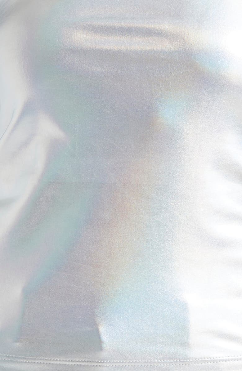 K.NGSLEY Fist Asymmetric Iridescent Cutout Camisole, Alternate, color,