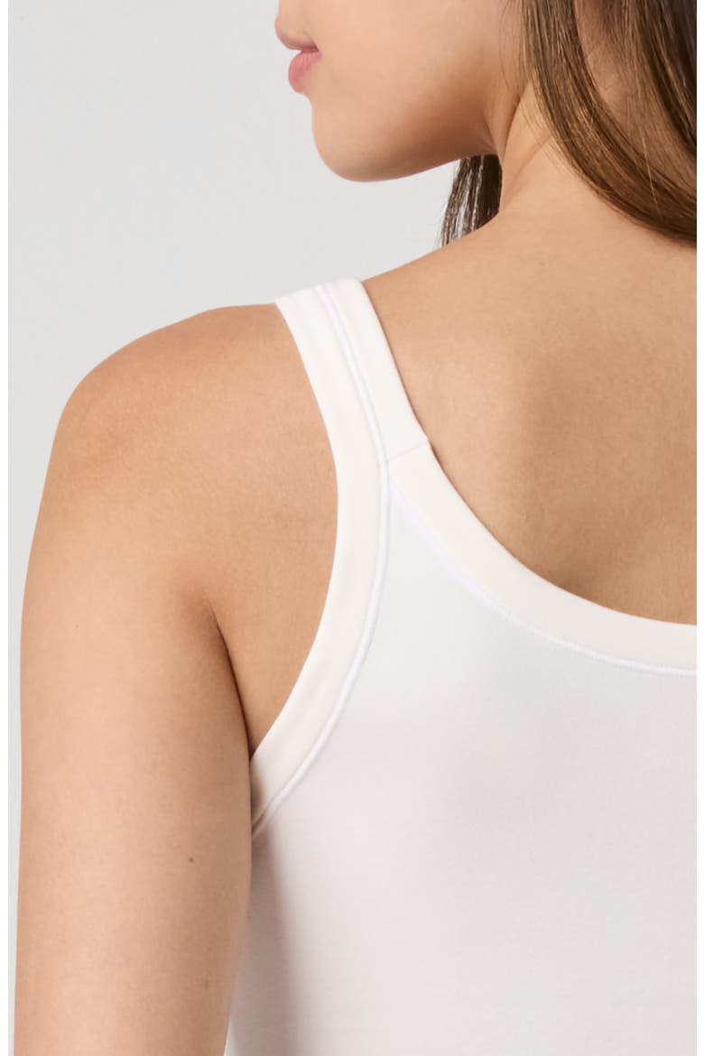 Stretch Cotton Camisole, Alternate, color, JET STREAM