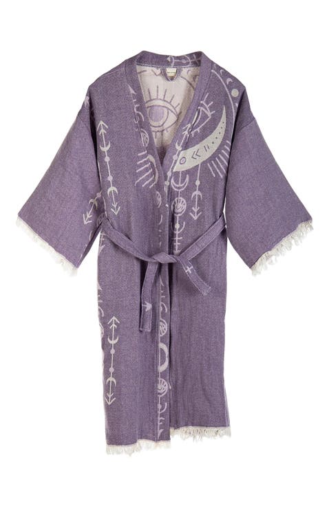Luna - Moon Handmade Boho Cotton Robe Cover-Up
