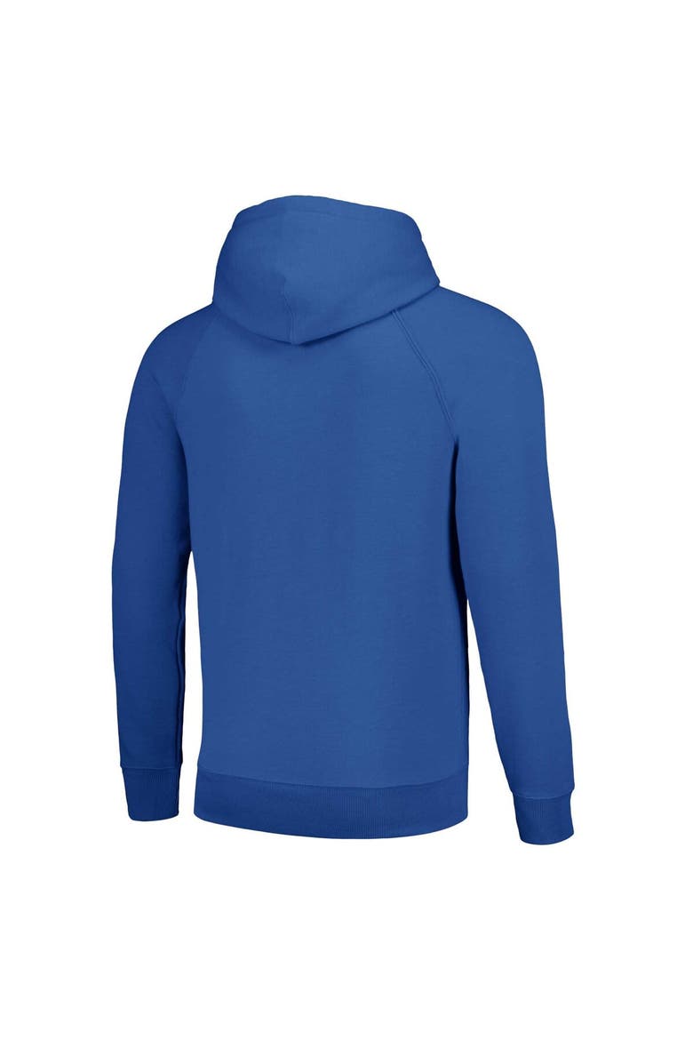 Unisex Homage  Royal New York Giants Hyperlocal Raglan Pullover Hoodie, Alternate, color, Royal