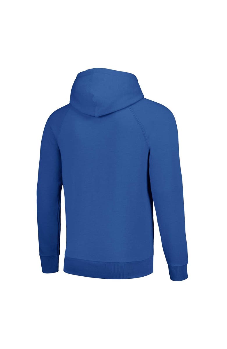 Homage Unisex Homage  Royal New York Giants Hyperlocal Raglan Pullover Hoodie, Alternate, color, 