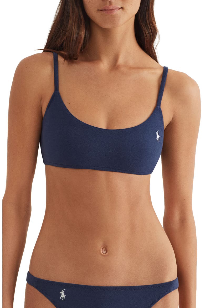 Kennedy Bikini Top, Main, color, NAVY