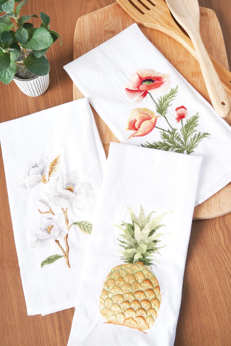 Pineapple Towel, Alternate, color, Yellow
