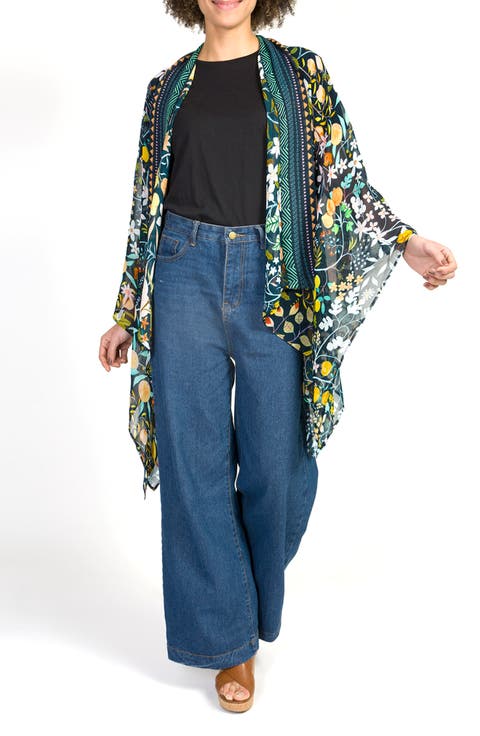 Floral Print Scarf