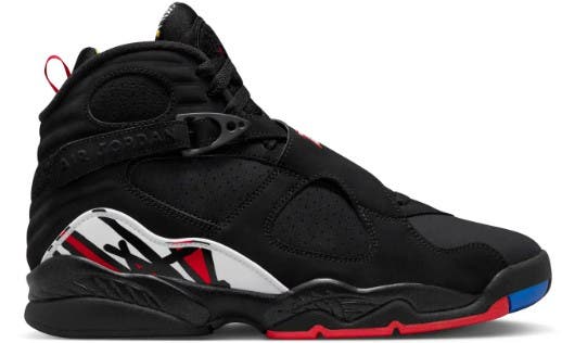 Nike Air Jordan 8 Retro_Men_Black True Red