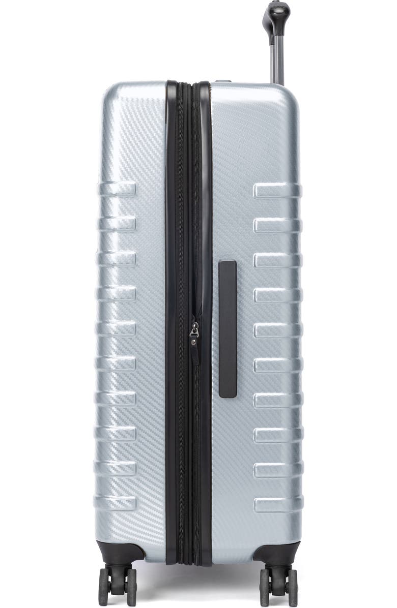 TRAVELPRO Rollmaster<sup>™</sup> Lite 28-Inch Expandable Hardside Spinner Luggage, Alternate, color, Silver Carbon Fiber