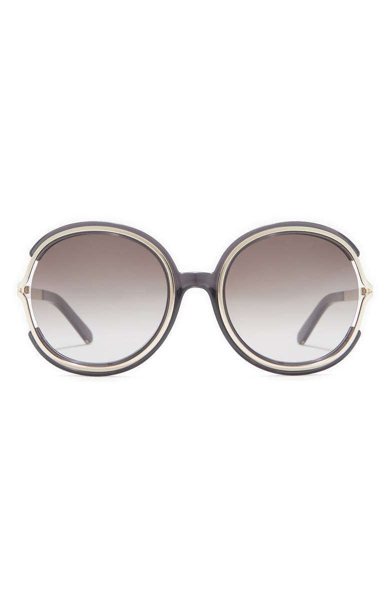 Chloé Jayme 55mm Round Sunglasses, Main, color,