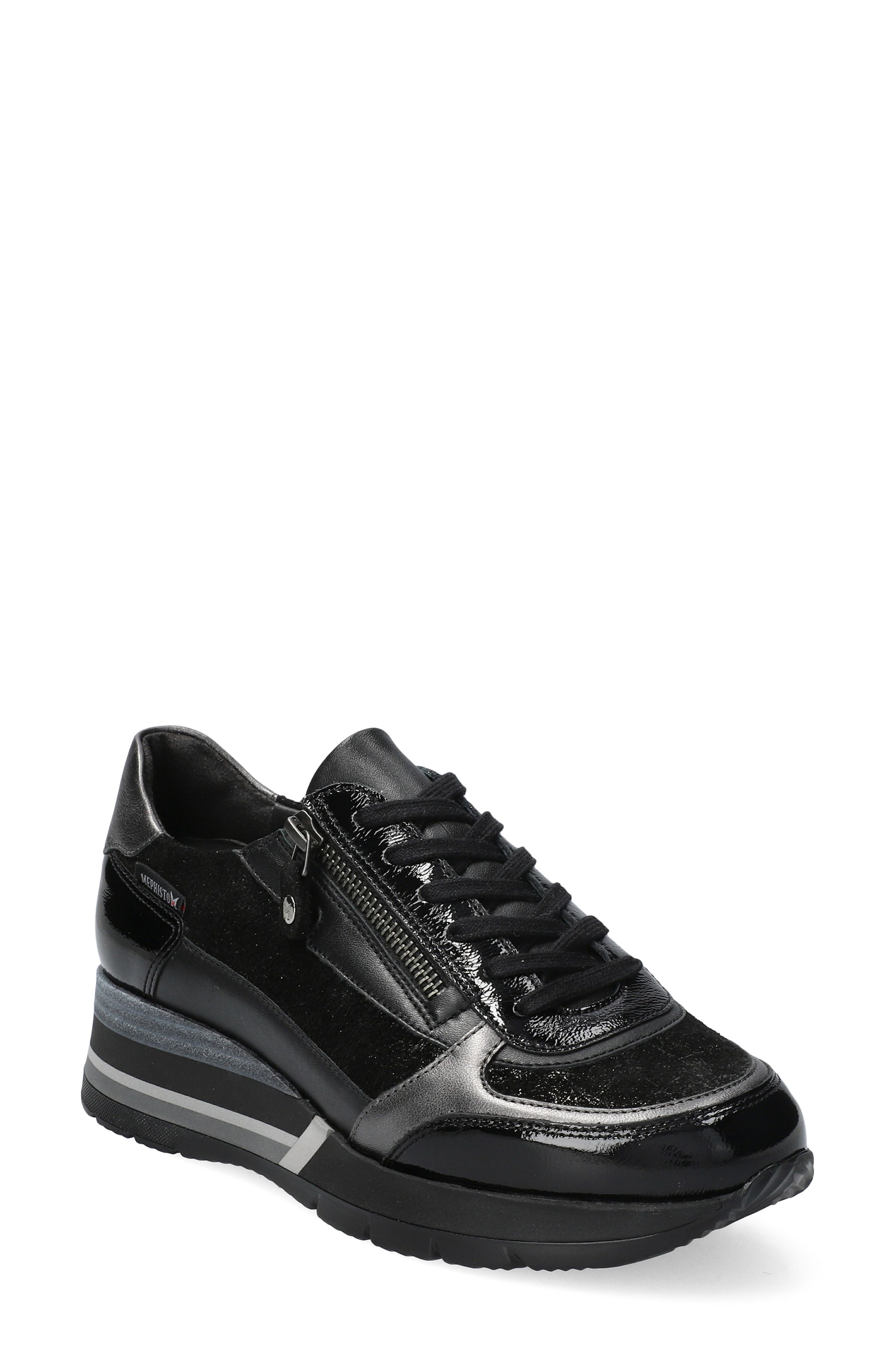 Tiziana Sneaker, Main, color, BLACK 1014/ 2240