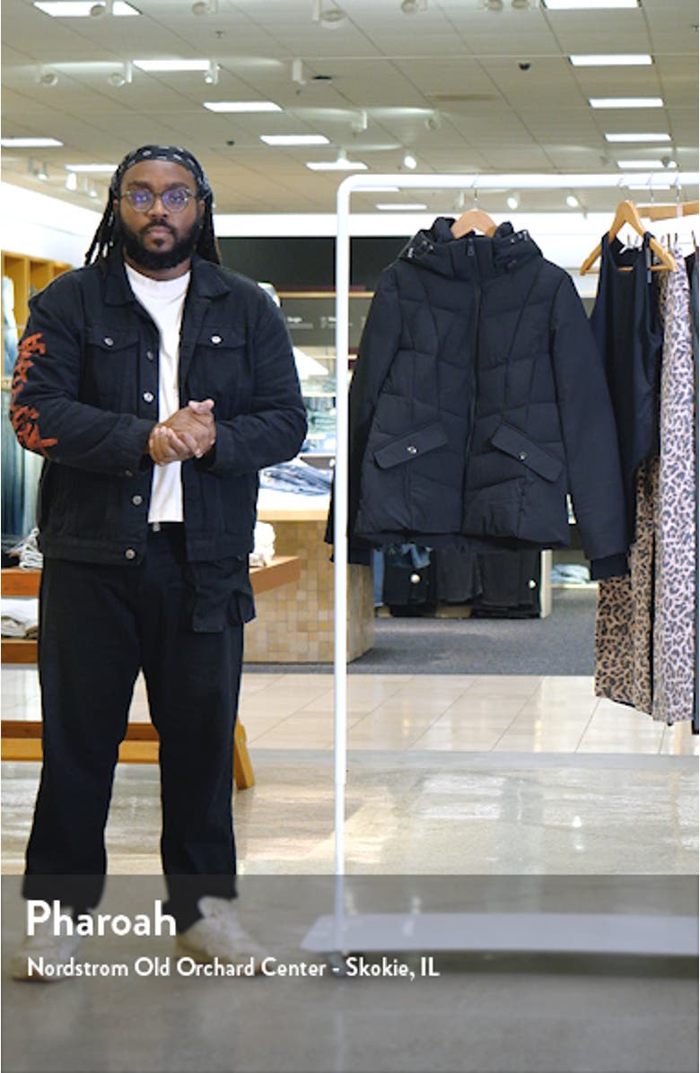 Hooded Recycled Polyester Puffer Jacket, sales video thumbnail