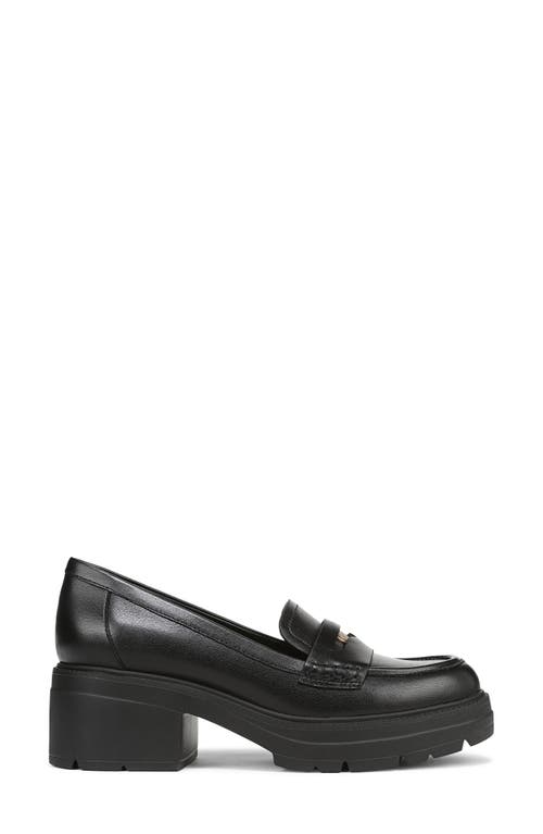 Naturalizer Penny Loafer Platform Pump In Black