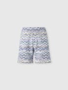 Missoni Cotton Shorts With Raschel Knit And Greek Motif