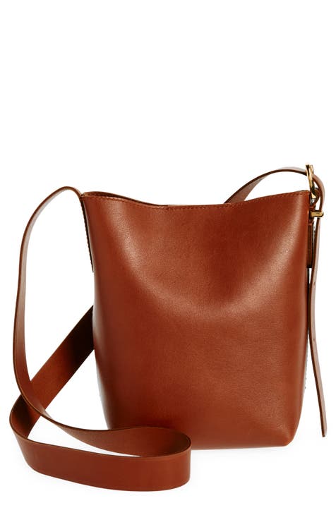 The bucket bag leather crossbody bag sale