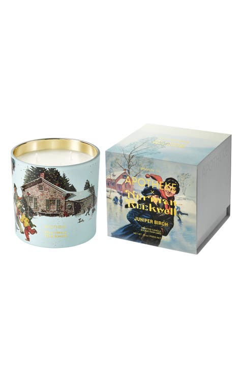 Norman Rockwell Juniper Birch Candle
