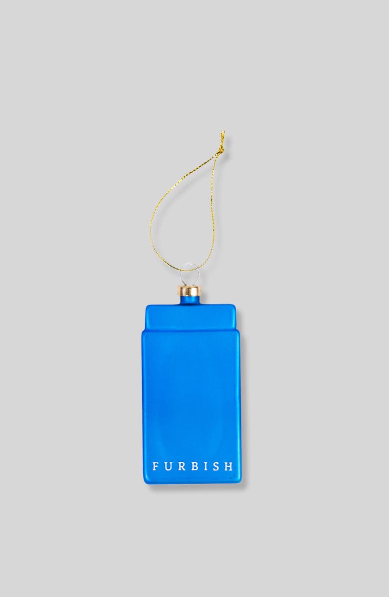 Furbish Matchbook Ornament - Sun Valley, Alternate, color, Blue