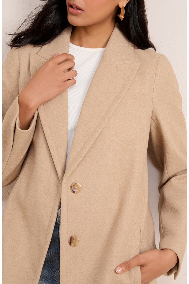 Front Snap Coat, Alternate, color, NEUTRAL