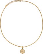 Petit Moments Initial Pendant Necklace