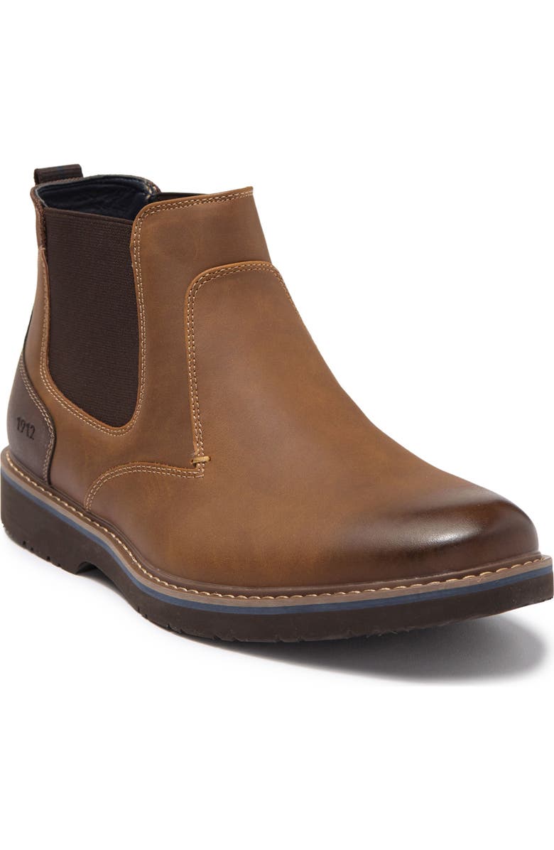 NUNN BUSH Dakoda Chelsea Boot, Main, color, Cognac