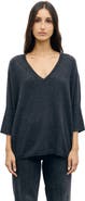 GERARD DAREL Resa 100% Cashmere V-Neck Sweater