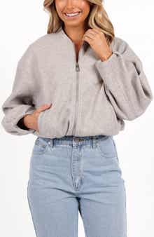 Petal & Pup Liv Zip-Up Knit Jacket