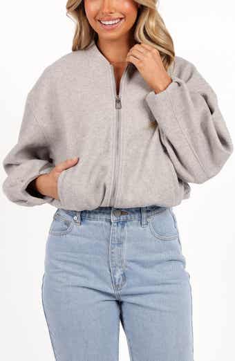 Petal & Pup Liv Zip-Up Knit Jacket