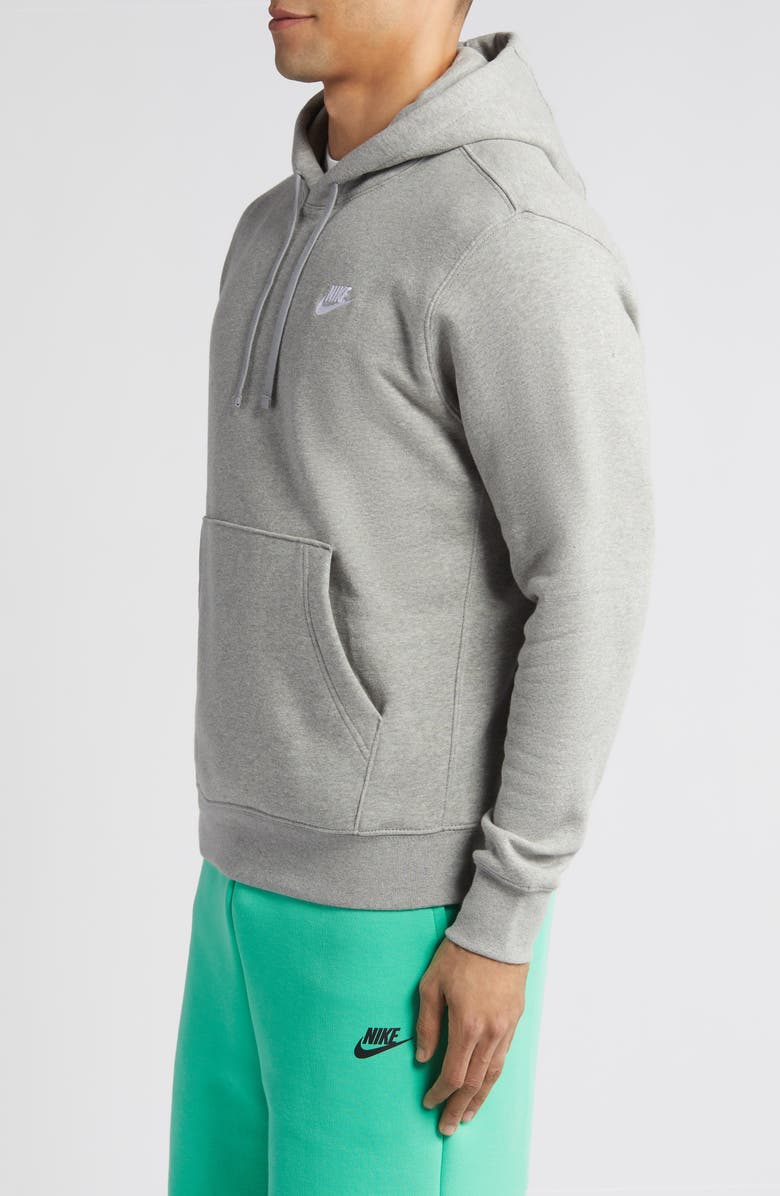 Nike Sportswear Club Hoodie, Alternate, color, D Gr H/White