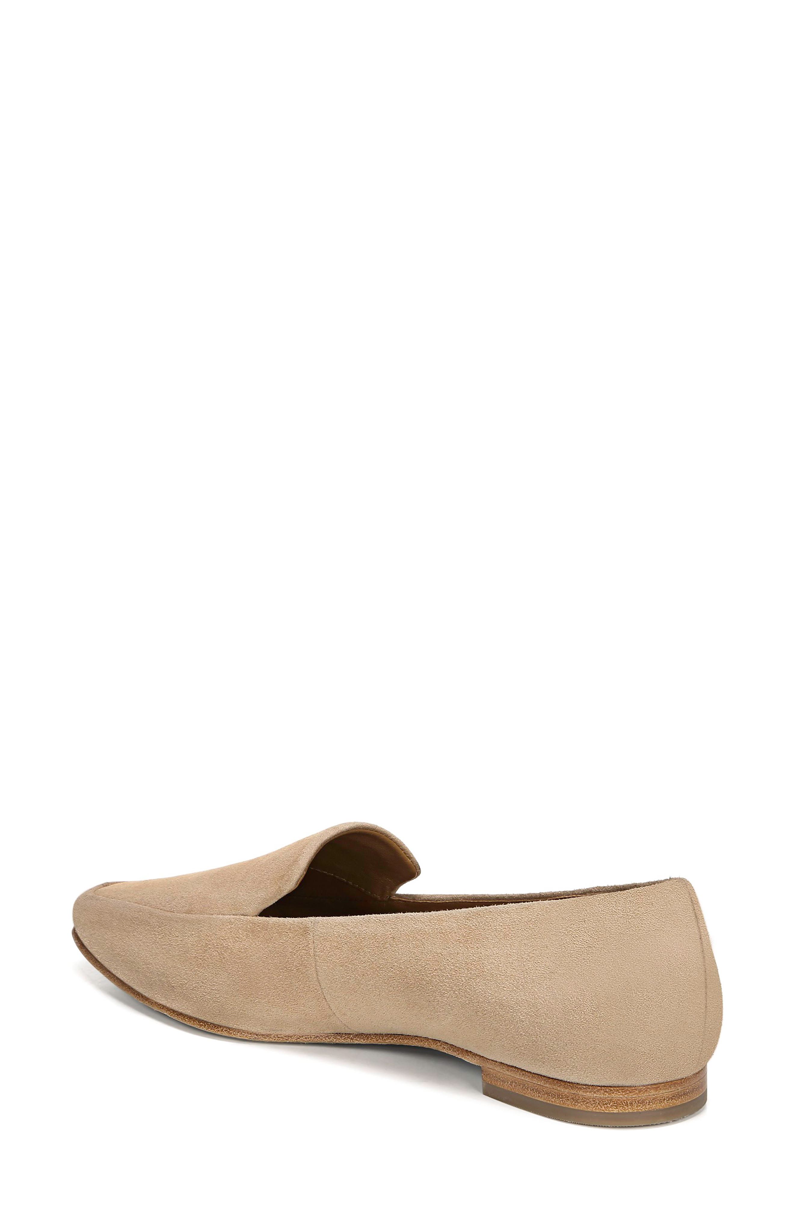 Aylee Loafer, Alternate, color, DARK CAMEL SUEDE