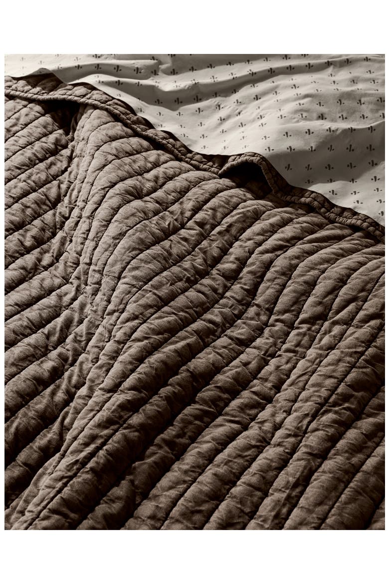 Garment Dye Channel Quilted Quilt, Alternate, color, WARM GREY