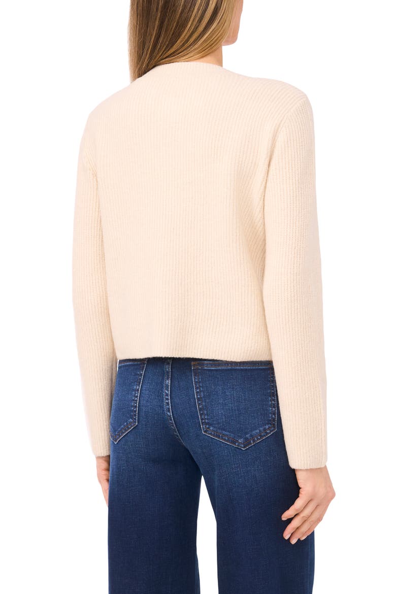 Rhinestone Heart Pocket Cardigan, Alternate, color, BIRCH