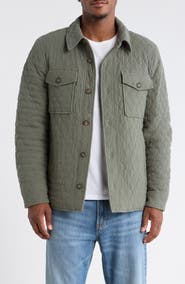 Bagatelle Quilted Shirt Jacket