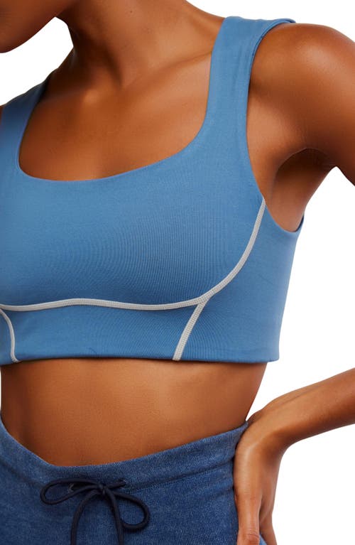 Shop Free People Fp Movement You're A Peach Sports Bra In Skyline