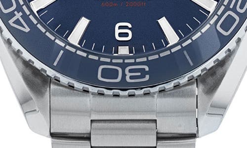 Watchfinder & Co. Omega  2023 Planet Ocean Automatic Bracelet Watch, 42mm In Blue