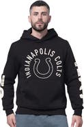STARTER Men's Starter Black Indianapolis Colts Handoff Fleece Hoodie Sweatshirt