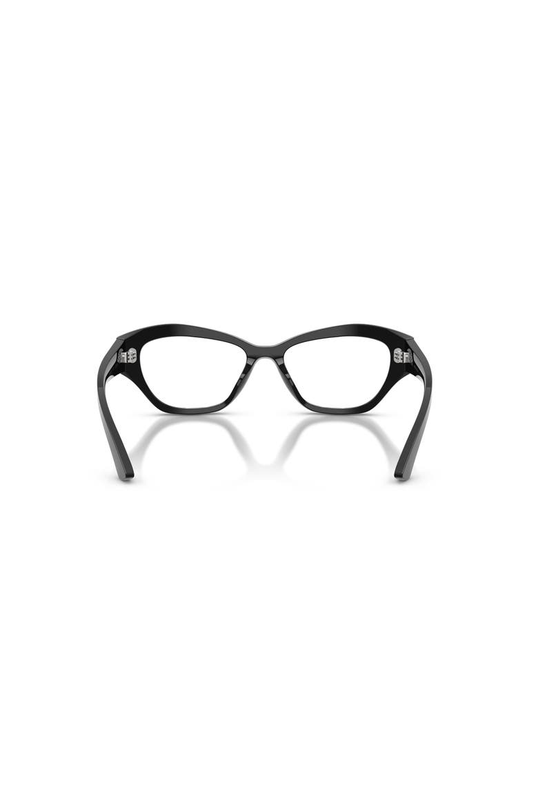 53mm Cat Eye optical glasses, Alternate, color, Black