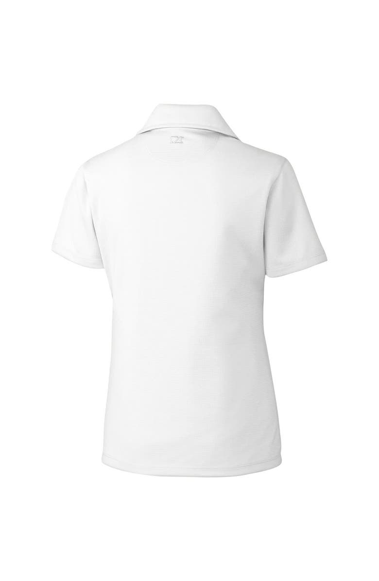 Cutter & Buck Women's Cutter & Buck White Green Bay Packers Genre DryTec Textured Polo, Alternate, color, 