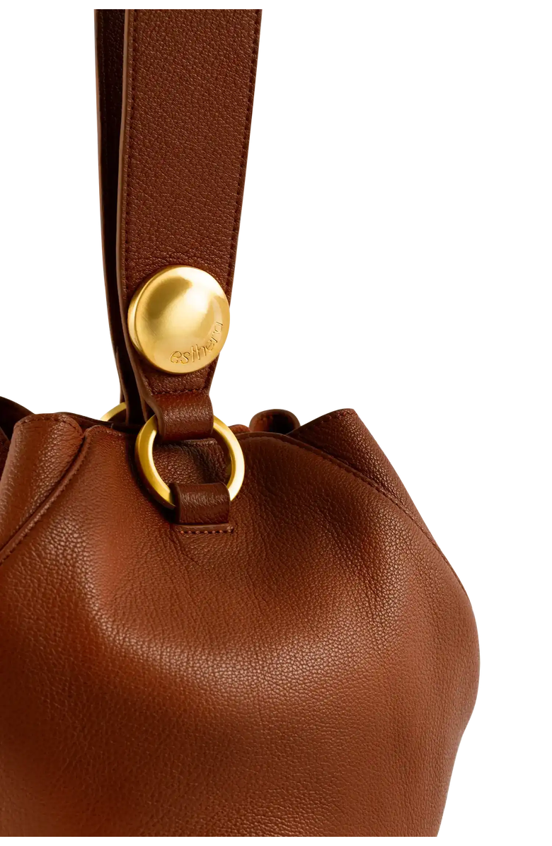 Esthera 2PM Leather Handbag, Alternate, color, Brown