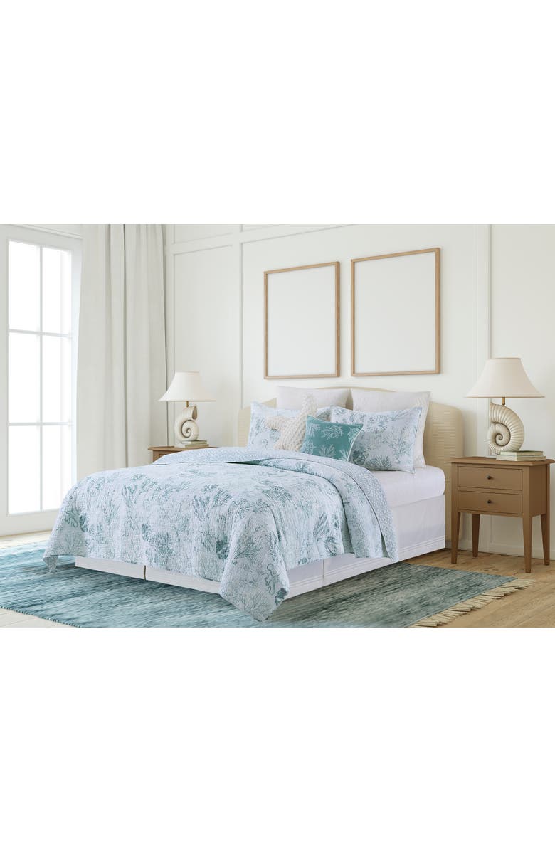 C&F Home Cerulean Breeze Bedding Quilt Collection, Main, color, 