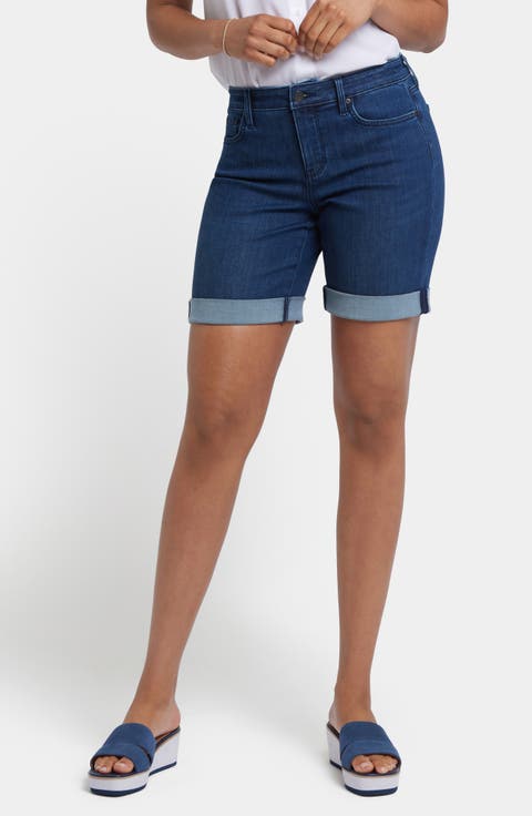 Diana Relaxed Fit Cuffed Shorts