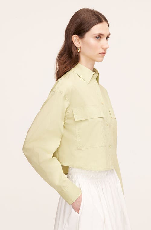 REBECCA TAYLOR REBECCA TAYLOR POPLIN LONG SLEEVE BLOUSE