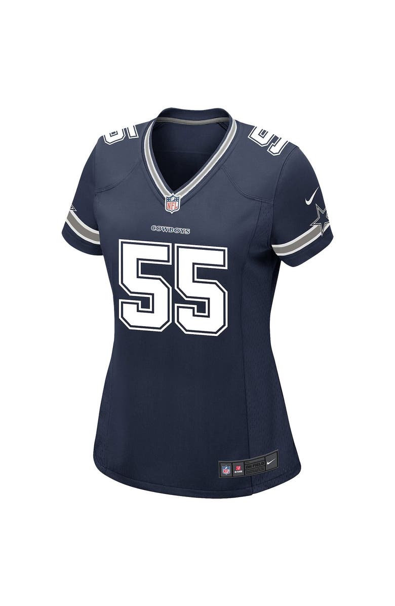 Nike Women's Nike Leighton Vander Esch Navy Dallas Cowboys Game Player Jersey, Alternate, color, 