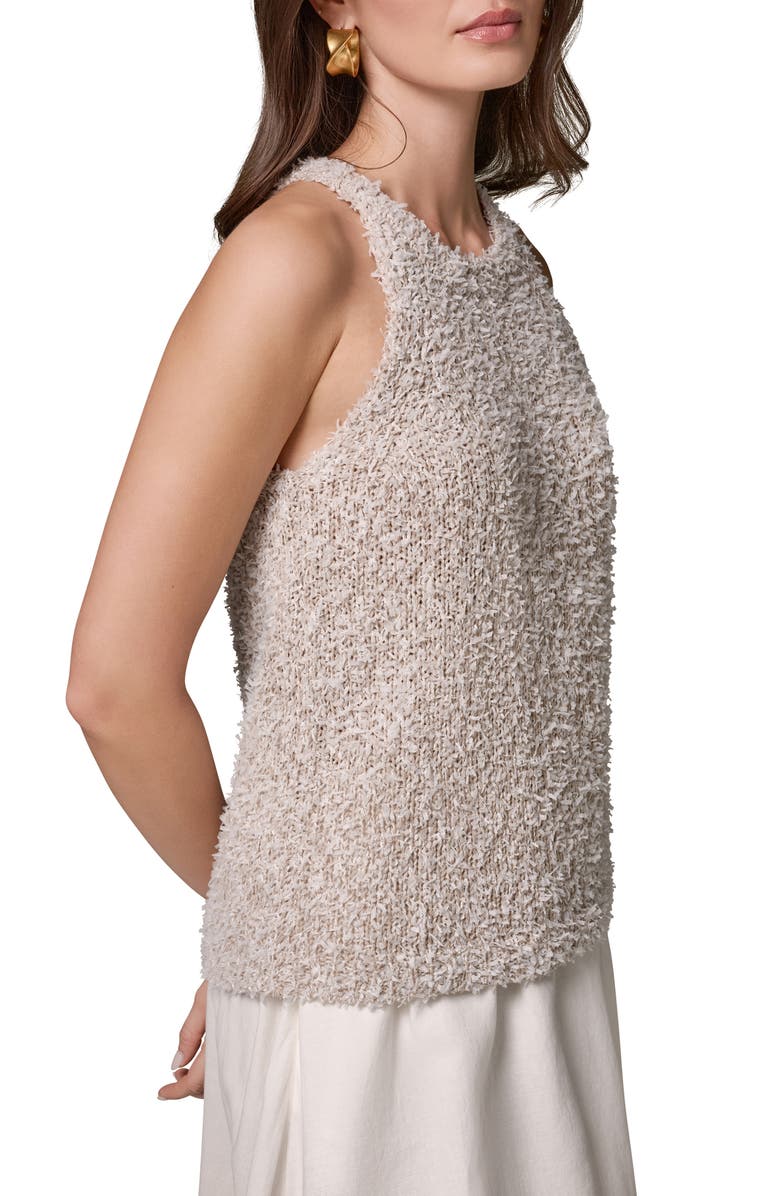 Donna Karan New York Sleeveless Sweater, Alternate, color, Turin Comb