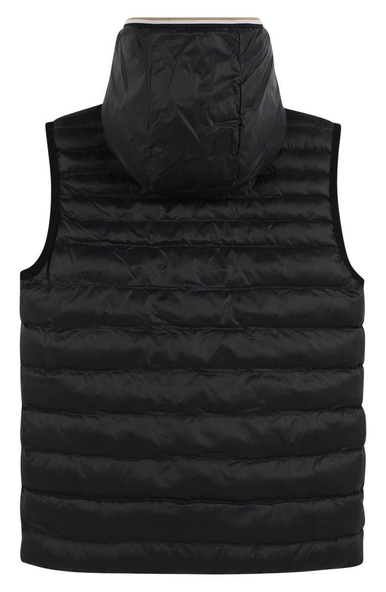 BOSS Kidswear Kids' Reversible Puffer Vest, Alternate, color,
