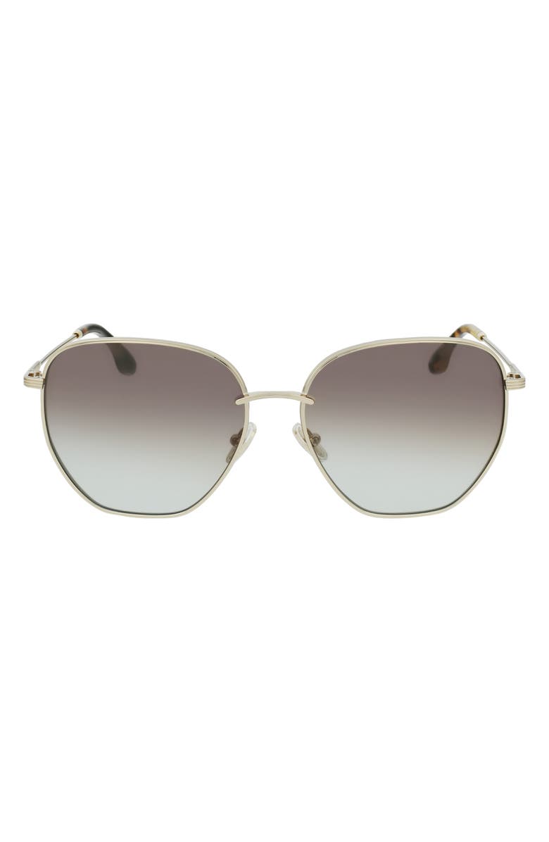 Victoria Beckham 60mm Gradient Sunglasses, Main, color,