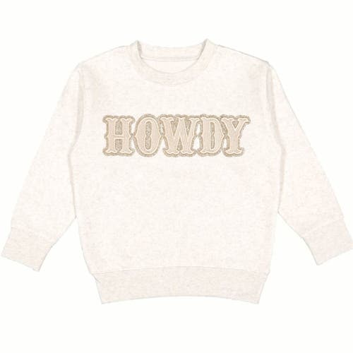 Sweet Wink Howdy Patch Sweatshirt In Neutral