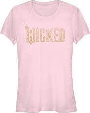 Wicked: For Good Junior's Wicked For Good Official Floral Logo Graphic T-Shirt