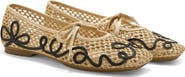 VIVAIA Margot Square-Toe Mesh Flats